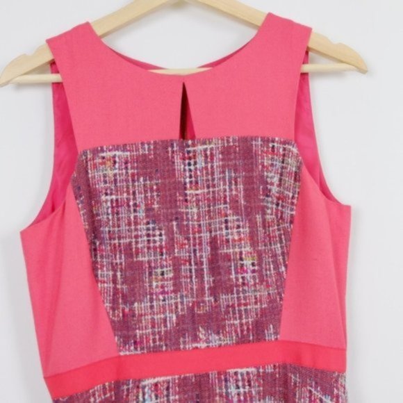 Peter Som Contrast Tweed Dress - Picture 4 of 8